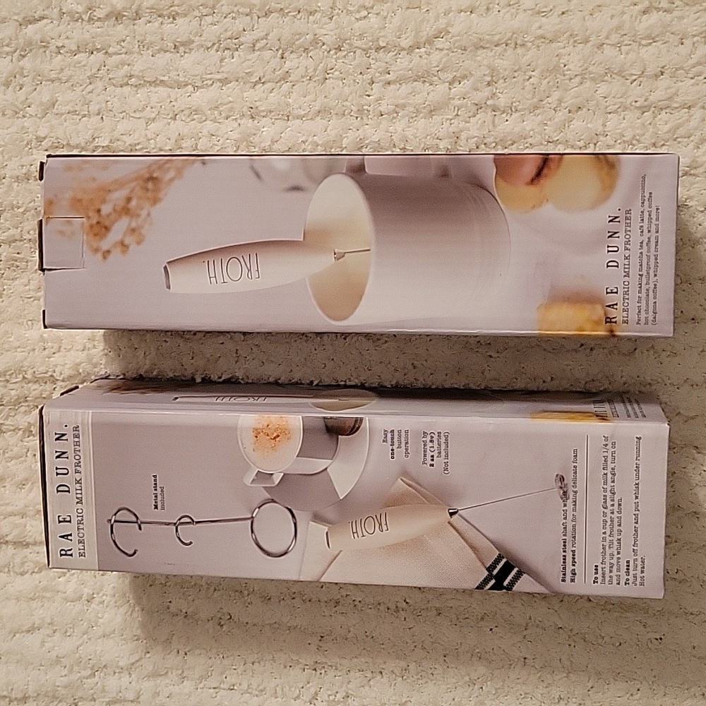 New in box Rae Dunn Electric Frother